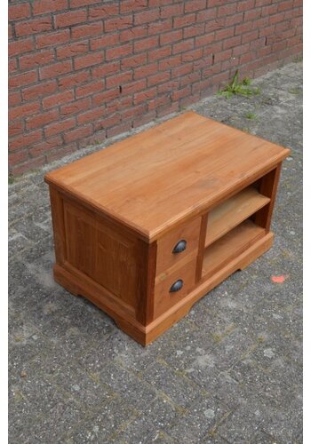 TV kast teakhout 