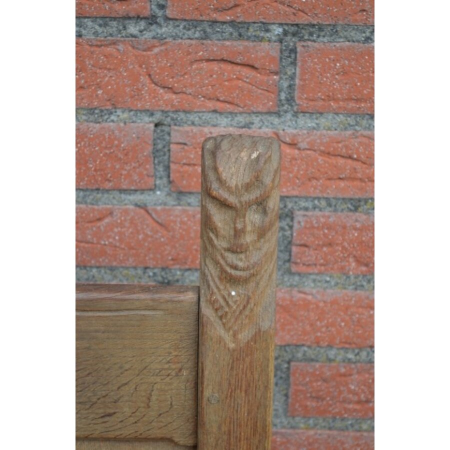 Antieke eiken bakstoel-5