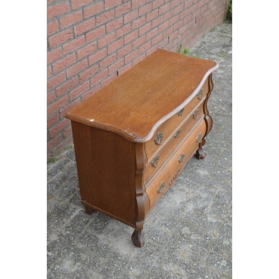 Buikkastje met lade en klep opknapper-2