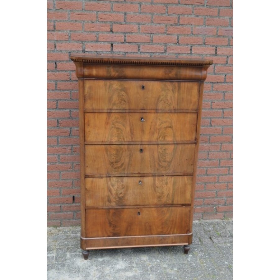 Antieke chiffonnière - ladenkast-3