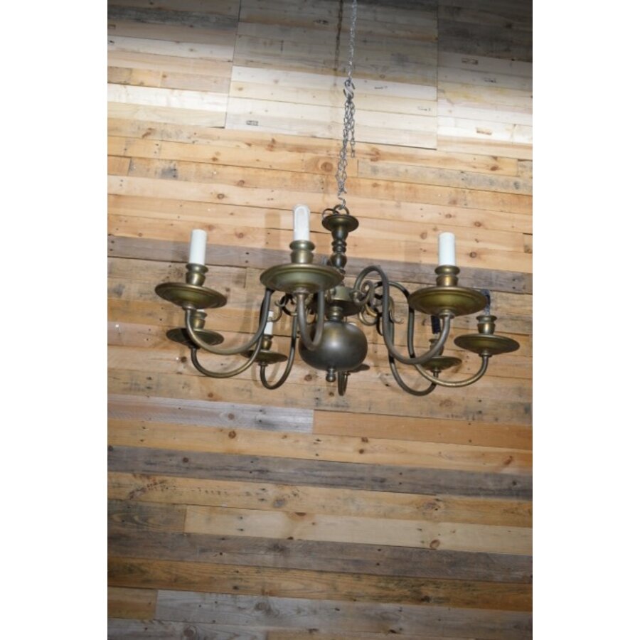 Kroonluchter messing-5