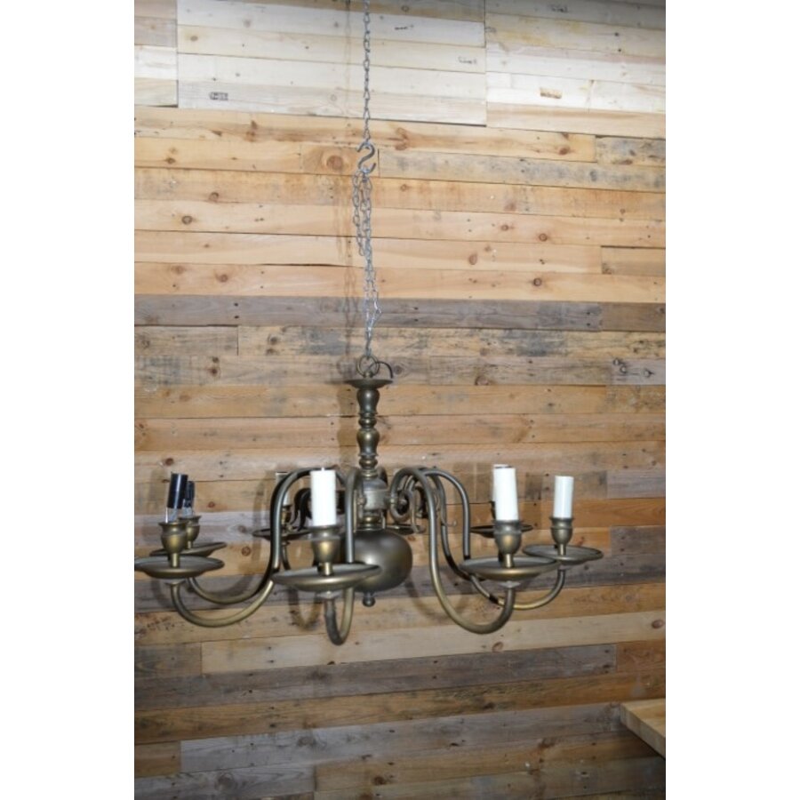 Kroonluchter messing-6