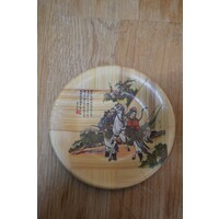 thumb-Retro set van 2 bamboe onderzettertjes uit Taiwan-2