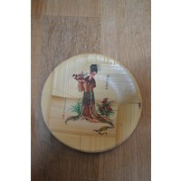 thumb-Retro set van 2 bamboe onderzettertjes uit Taiwan-3