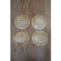 thumb-Retro set van 4 bamboe onderzettertjes uit Taiwan-4