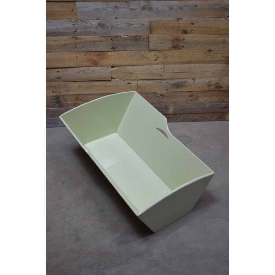 Vintage houten poppenbedje met tijdloos ontwerp-2