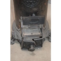 thumb-Antiek Salemander kolen kacheltje gietijzer voor decoratie-4