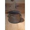 LoodsVol, Tweedehands Retro koperen pannetje als decoratieve bloembak