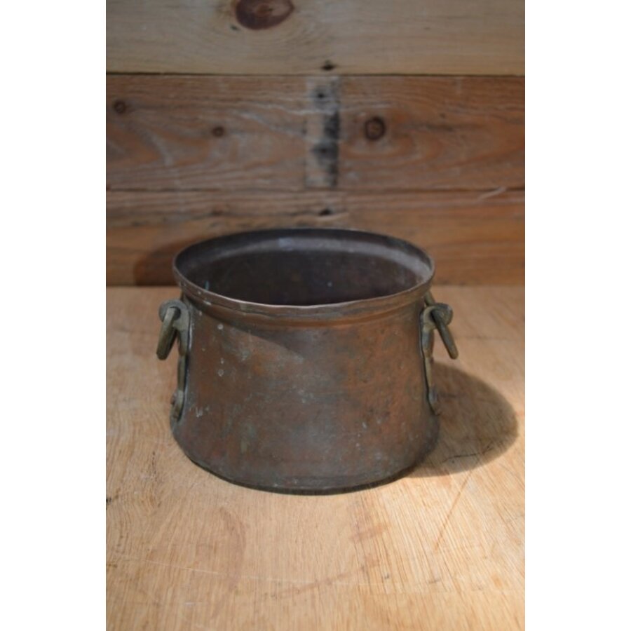 Koperen pannetje retro-1