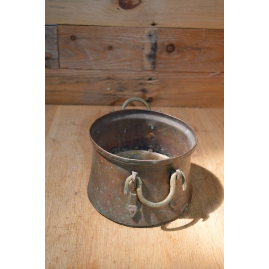 Koperen pannetje retro-2