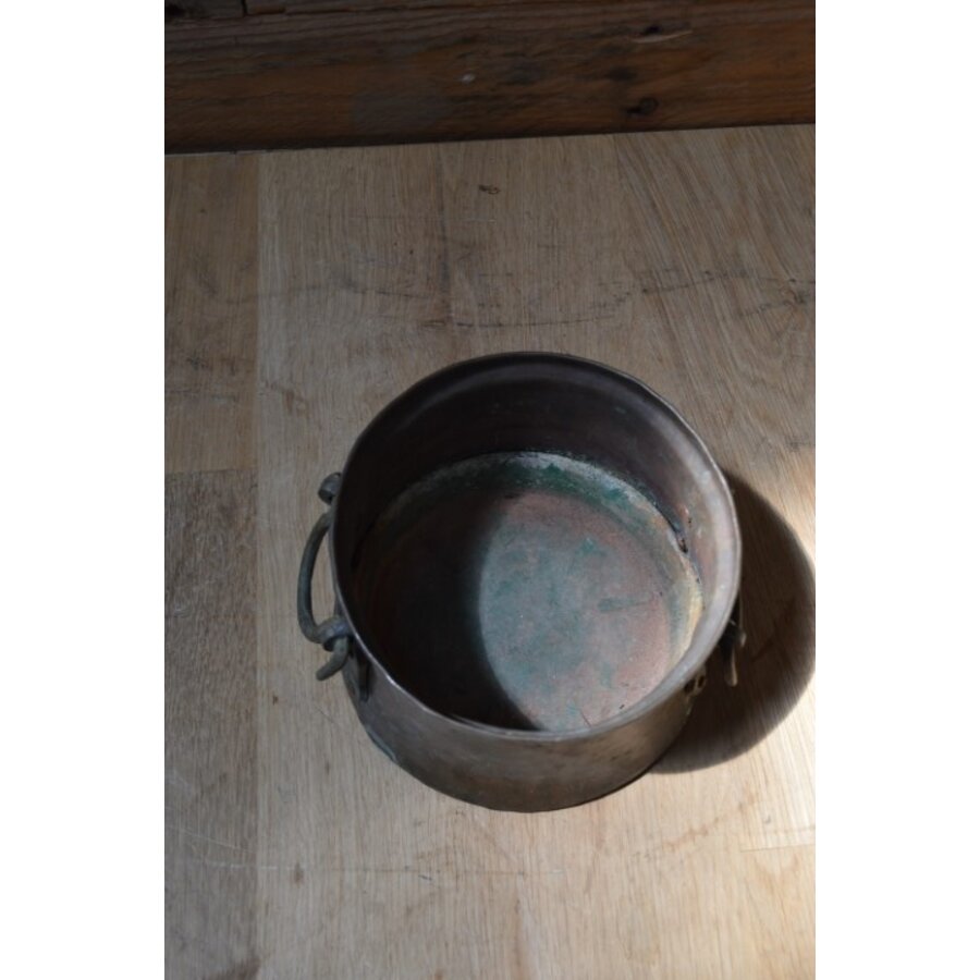 Koperen pannetje retro-4