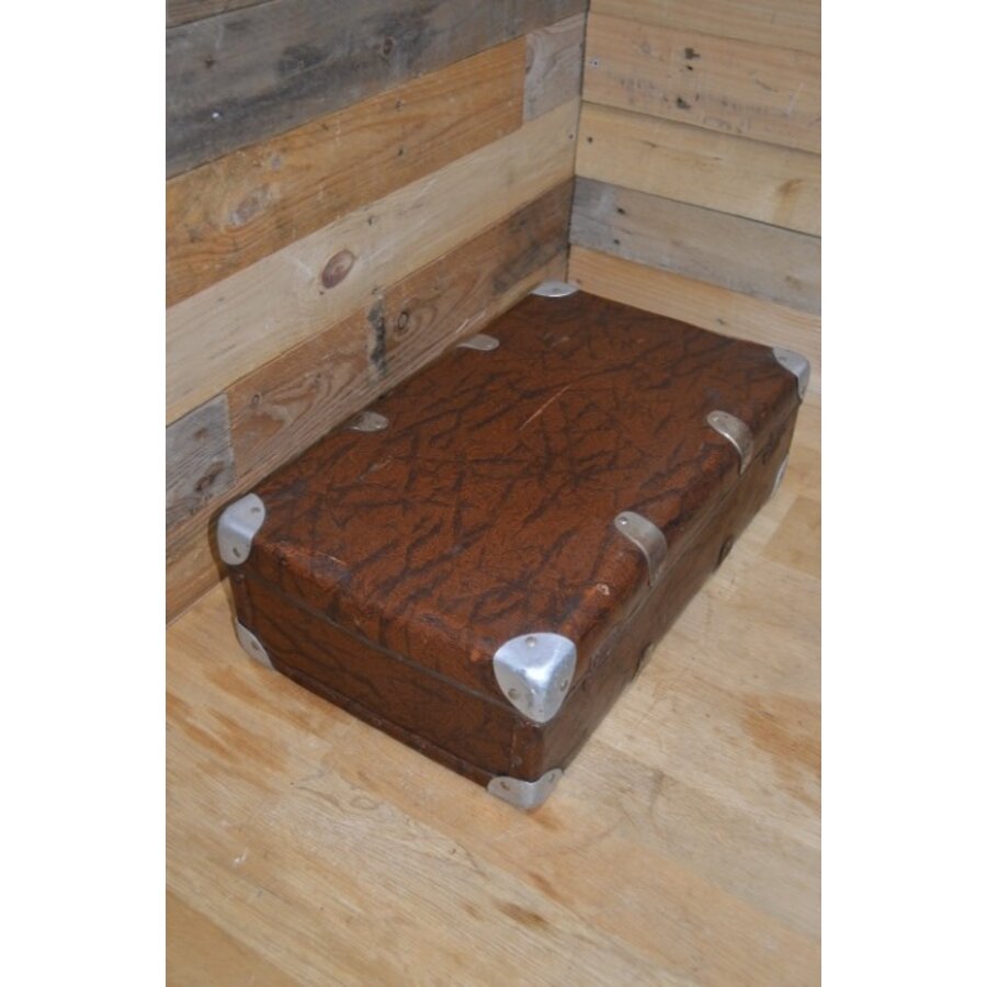 Vintage bruine koffer-4