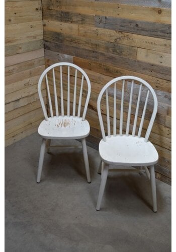 Spijl stoelen beukenhout 