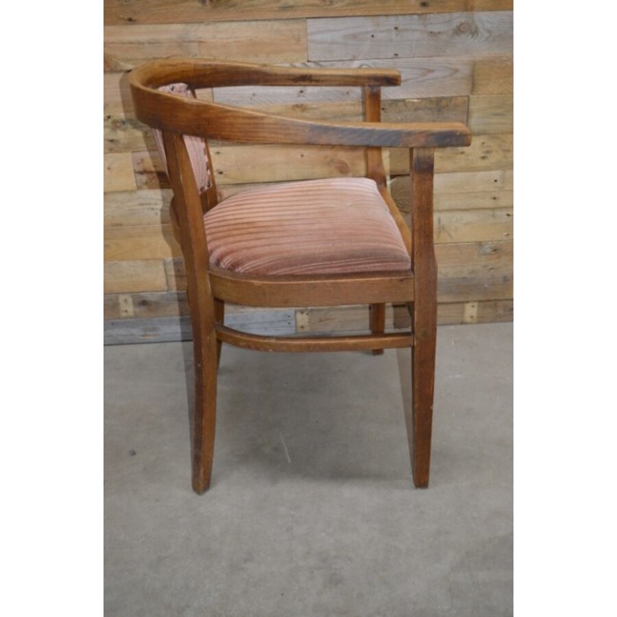 Armstoel oud eiken-5