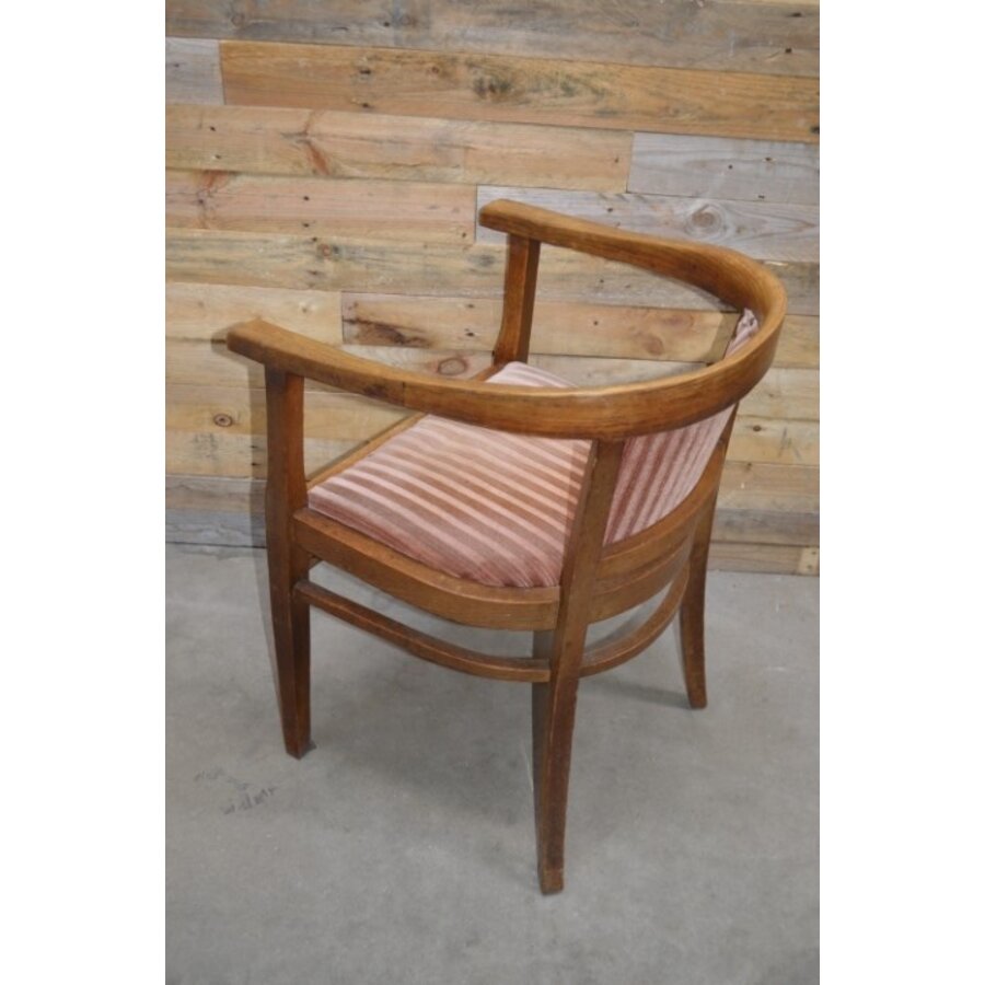 Armstoel oud eiken-7