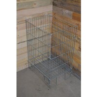 thumb-Opvouwbare gaasmand van metaal als stortmand of displaymand-1