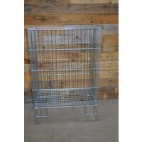 thumb-Opvouwbare gaasmand van metaal als stortmand of displaymand-3
