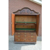 thumb-Antiek kabinet met laden en veel bergruimte-7