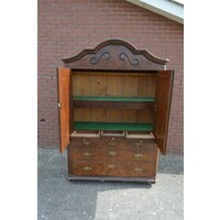 thumb-Antiek kabinet met laden en veel bergruimte-8