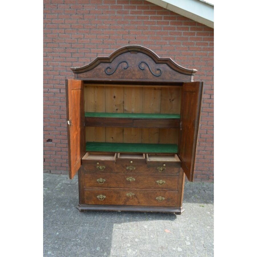 Kabinet linnenkast antiek-8