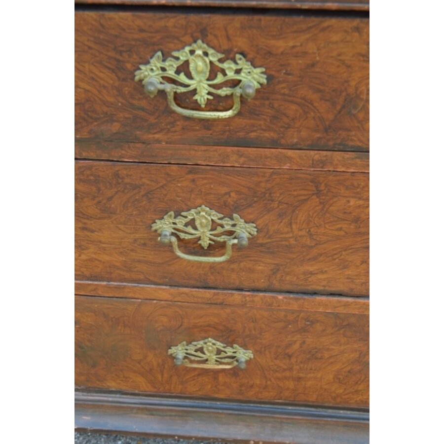 Kabinet linnenkast antiek-10