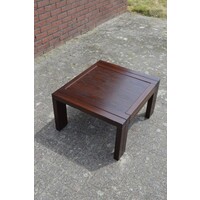 thumb-Massief donker eiken salontafel in moderne uitvoering-1