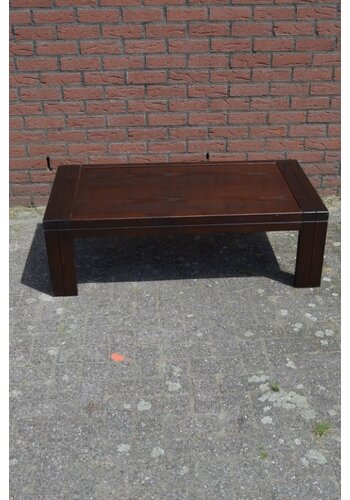 Salontafel donker eiken rechthoekig 