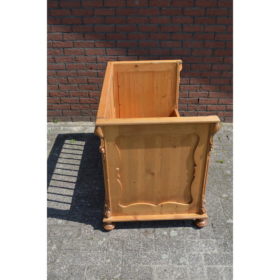 Kinderbedje oud grenen opknapper-3