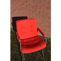 thumb-Vintage Artifort armstoel ontworpen door Geoffrey Harcourt-3