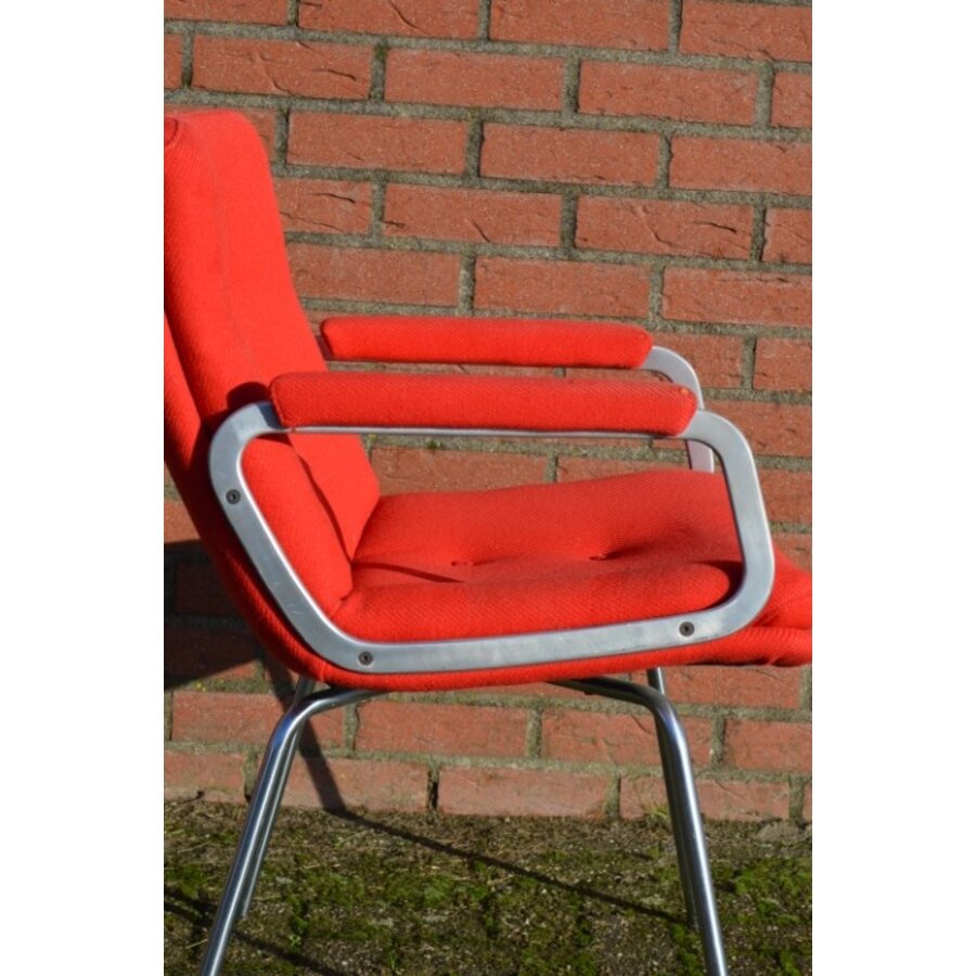 Vintage Artifort armstoel ontworpen door Geoffrey Harcourt-5