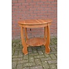 LoodsVol, Tweedehands Ronde salontafel in een blanke kleur
