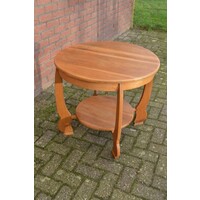 thumb-Ronde salontafel van massief hout in blanke uitvoering-6