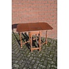 LoodsVol, Tweedehands Engelse klapoortafel van eikenhout met twee klapbladen