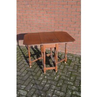 thumb-Sidetable of eettafel met 2 klaporen-1