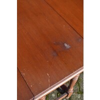 thumb-Engelse klapoortafel van eikenhout met twee klapbladen-7