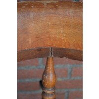 thumb-Antieke Engelse Captain Chair van mahoniehout circa 1880-3