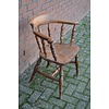 Captain chair mahoniehout antiek