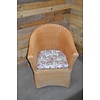Rotan armfauteuil