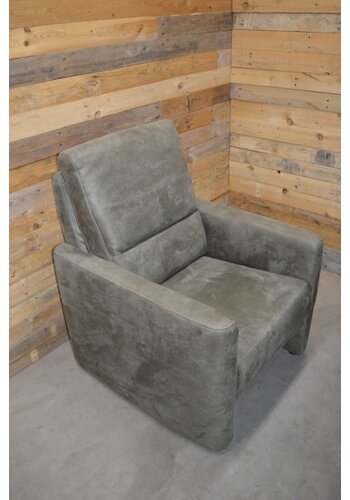 Moderne fauteuil licht groen 