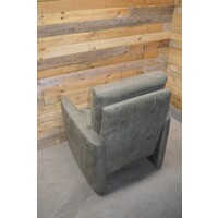 thumb-Moderne design fauteuil in olijfgroen PU-leer met pocketvering zitting-4