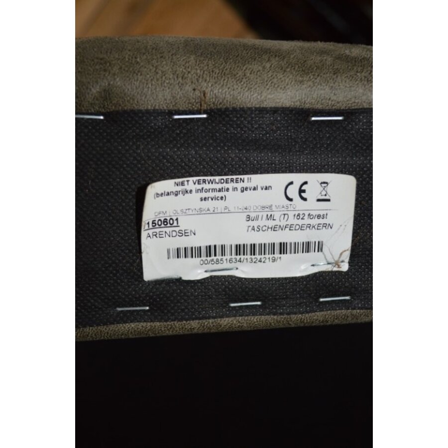 Moderne fauteuil licht groen-6