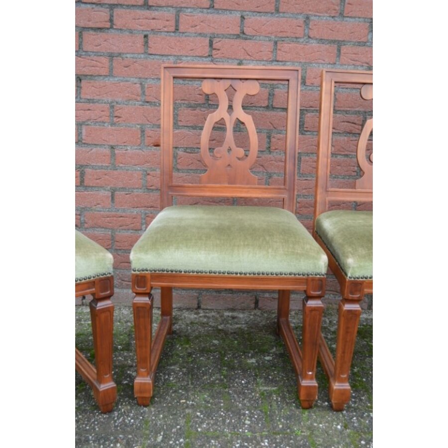 Retro stoelen set van 4-7