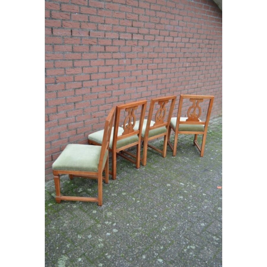 Retro stoelen set van 4-9