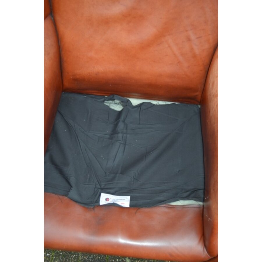 Leren heren zetel, oor fauteuil-7