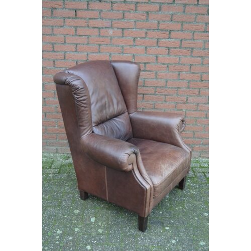 Oor-fauteuil zware kwaliteit leer 