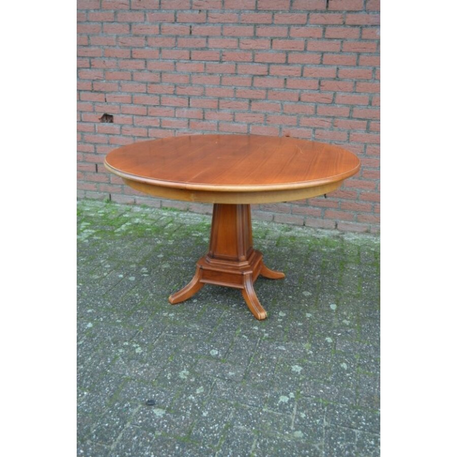 Ronde eettafel kersen uittrekbaar-2