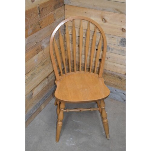 Beukenhouten spijlenstoel 