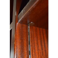 thumb-Boekenkast mahonie gefineerd verstelbare schappen-4