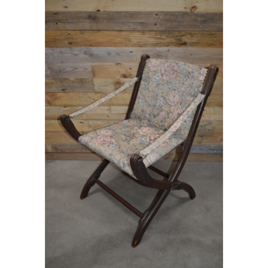 Antiek klapstoeltje-2