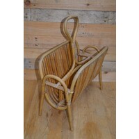 thumb-Vintage rotan tijdschriftenrek uit de jaren 60-6